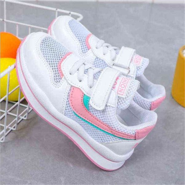 2021 summer new children's girl's net running flat soled casual students' small white shoes g220422, Black;red
2021 summer new children's girl's net running flat soled casual students' small white shoes g220422, Black;red