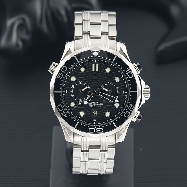 new men's watch luxury brand 100m waterproof men automatic machine wristwatches chronograph seahorse serie orologio uomo, Slivery;brown
new men's watch luxury brand 100m waterproof men automatic machine wristwatches chronograph seahorse serie orologio uomo, Slivery;brown