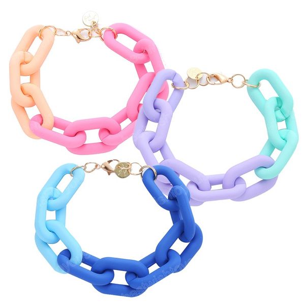 bohemian colorful acrylic thick chain bracelets for women fashion chunky bracelet & bangle female wristband jewelry on hand, Black
bohemian colorful acrylic thick chain bracelets for women fashion chunky bracelet & bangle female wristband jewelry on hand, Black