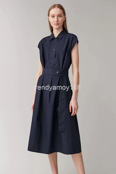casual dresses cos style 21 dark blue belt shirt collar dress women's waist is slim and skirt, Black;gray
casual dresses cos style 21 dark blue belt shirt collar dress women's waist is slim and skirt, Black;gray