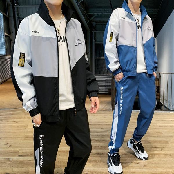 men's tracksuits men's tracksuits mens set of handsome sports clothes jackets for junior high school students 2022 quality, Gray
men's tracksuits men's tracksuits mens set of handsome sports clothes jackets for junior high school students 2022 quality, Gray