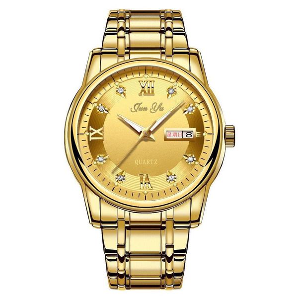 full automatic movement non mechanical men's watch double calendar luminous waterproof business steel wrist quartz watch a5, Slivery;brown
full automatic movement non mechanical men's watch double calendar luminous waterproof business steel wrist quartz watch a5, Slivery;brown