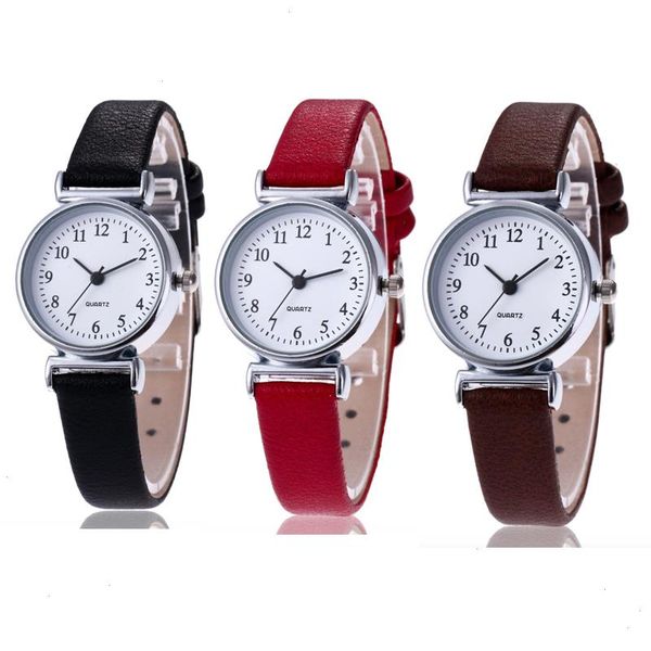 classic womens watches casual quartz leather strap band watch round analog clock wrist, Slivery;brown
classic womens watches casual quartz leather strap band watch round analog clock wrist, Slivery;brown
