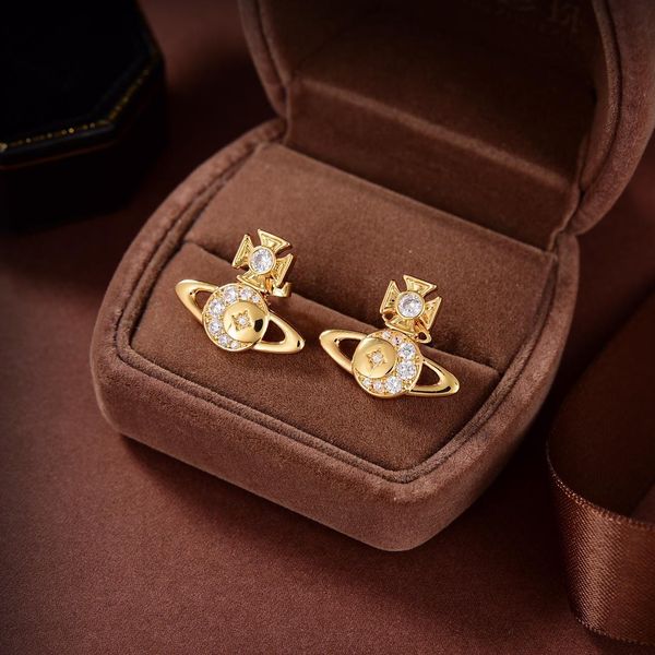 classic earrings stud western queen planet star aura luxury jewelry women micro inlays diamonds pearl earring309s, Golden;silver
classic earrings stud western queen planet star aura luxury jewelry women micro inlays diamonds pearl earring309s, Golden;silver