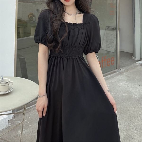 houzhou black vintage midi dress elegant women dresses square collar puff sleeve oversized loose casual sundress female robe 220330, Black;gray
houzhou black vintage midi dress elegant women dresses square collar puff sleeve oversized loose casual sundress female robe 220330, Black;gray