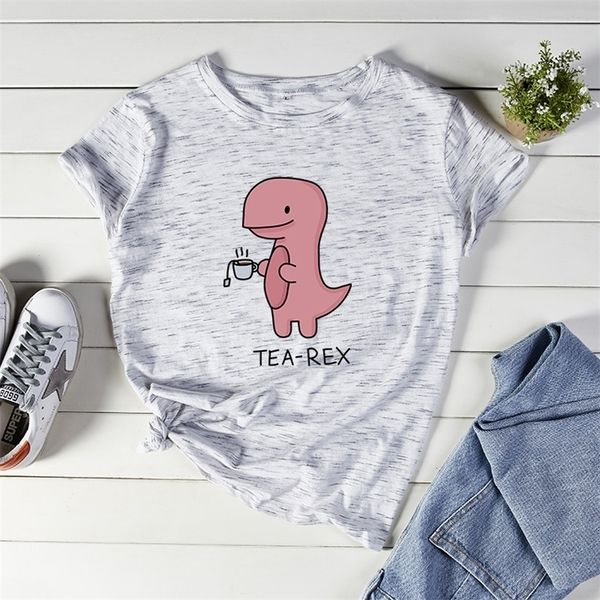 jcgo women t shirts summer cotton graphic cartoon dinosaur streetwear print short sleeve o-neck casual female t-shirts tees 220514, White
jcgo women t shirts summer cotton graphic cartoon dinosaur streetwear print short sleeve o-neck casual female t-shirts tees 220514, White