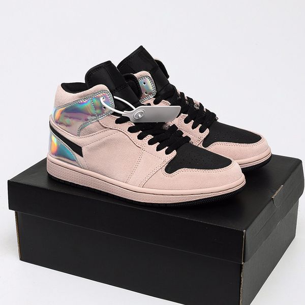 shoes jumpman 1 mid black-pink classical 1s designer sport running shoe with, White;red
shoes jumpman 1 mid black-pink classical 1s designer sport running shoe with, White;red