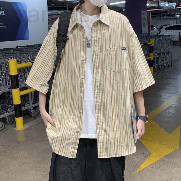 men's casual shirts designer striped shirt men's long sleeved fashion brand ins ruffian handsome casual couple bf korean loose 74e, White;black
men's casual shirts designer striped shirt men's long sleeved fashion brand ins ruffian handsome casual couple bf korean loose 74e, White;black