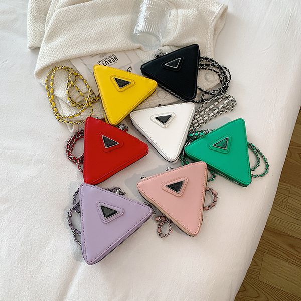 p style children letter triangle purse girls metal chain princess single shoulder bag kids messenger bags a8922, White
p style children letter triangle purse girls metal chain princess single shoulder bag kids messenger bags a8922, White