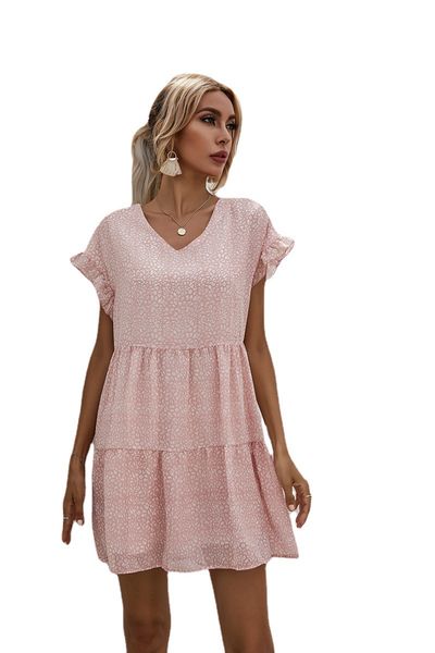 casual dresses ladies vintage print short summer dress women v neck ruffles beach mini chiffon sundress vestidos female, Black;gray
casual dresses ladies vintage print short summer dress women v neck ruffles beach mini chiffon sundress vestidos female, Black;gray