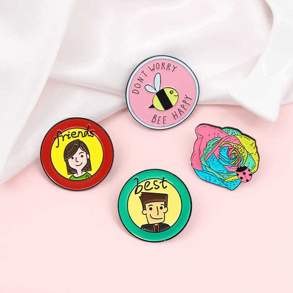 boy girl cartoon round brooch good friend badge fashion bee color flower combination alloy, Gray
boy girl cartoon round brooch good friend badge fashion bee color flower combination alloy, Gray
