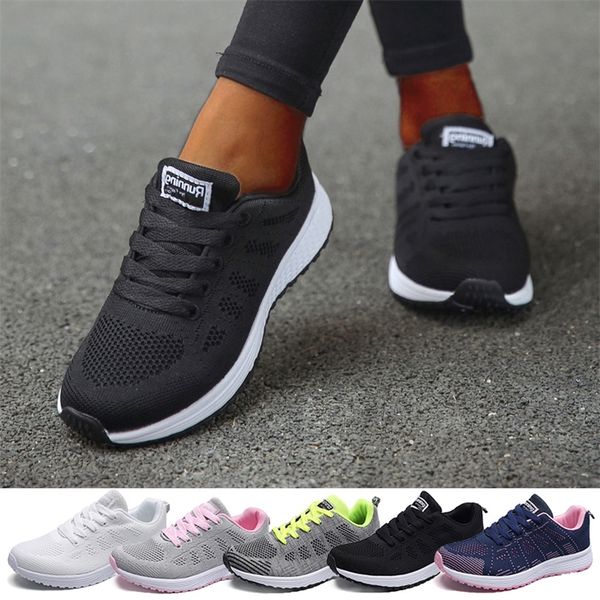 womens casual flats air mesh breathable trainers ladies female sneaker shoes basket tenis feminino 220713, Black
womens casual flats air mesh breathable trainers ladies female sneaker shoes basket tenis feminino 220713, Black