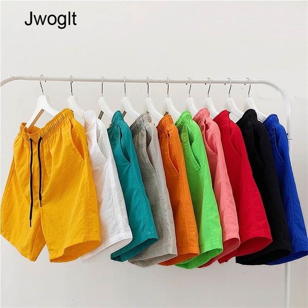 10 colors fashion summer casual men shorts candycolored quickdrying couples beach bermuda shorts 210412, White;black
10 colors fashion summer casual men shorts candycolored quickdrying couples beach bermuda shorts 210412, White;black