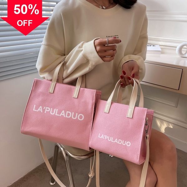 large capacity single 2022 summer new letter canvas color contrast msenger fashionable retro women's totes shoulder bag
large capacity single 2022 summer new letter canvas color contrast msenger fashionable retro women's totes shoulder bag