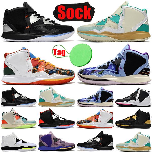 with sock tag kyrie 8 mens basketball shoes fire and ice keep sue fresh aluminum men trainers sports sneakers runners size 40-46
with sock tag kyrie 8 mens basketball shoes fire and ice keep sue fresh aluminum men trainers sports sneakers runners size 40-46