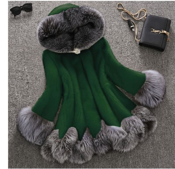 2022 winter fashion women faux fur coat woman luxury medium long fake fox coats mujer female women's outerwear plus size 4xl 5xl, Black
2022 winter fashion women faux fur coat woman luxury medium long fake fox coats mujer female women's outerwear plus size 4xl 5xl, Black