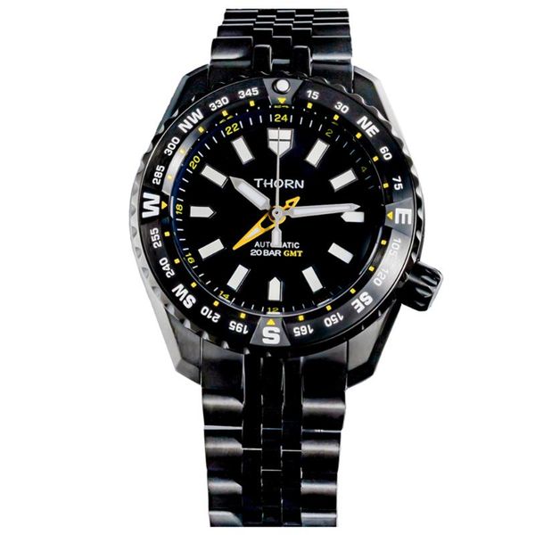 wristwatches sports gmt automatic watch men's mechanical brand military 200m diver stainless steel luminous vintage, Slivery;brown
wristwatches sports gmt automatic watch men's mechanical brand military 200m diver stainless steel luminous vintage, Slivery;brown