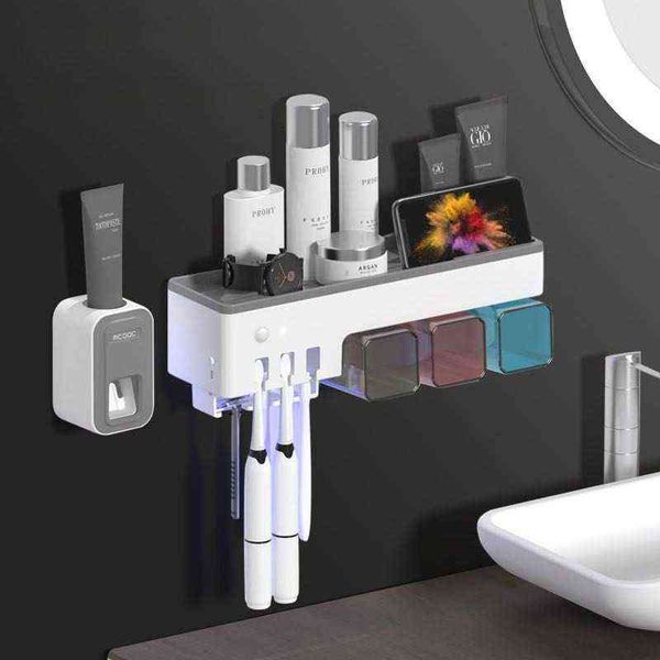 intelligent toothbrush sterilizer infrared induction intelligent sterilization electric toothpaste net red cup storage box
intelligent toothbrush sterilizer infrared induction intelligent sterilization electric toothpaste net red cup storage box