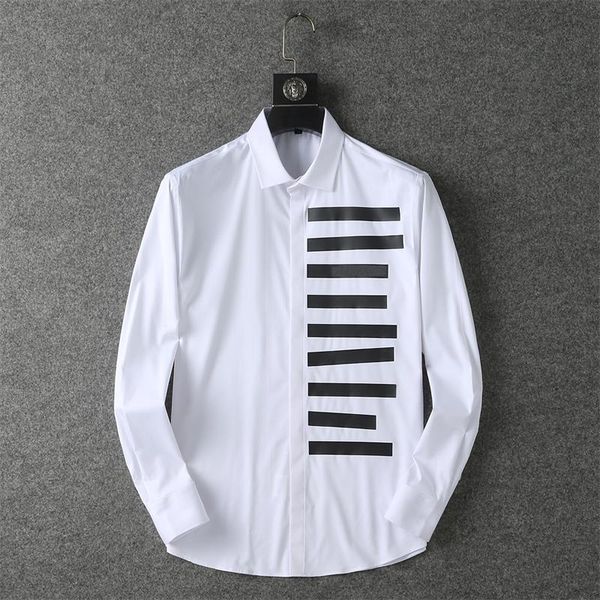 2022 mens business t shirts fall shirts fashion solid color long sleeve men dress oversized shirt edge m-3xl 0321, White;black
2022 mens business t shirts fall shirts fashion solid color long sleeve men dress oversized shirt edge m-3xl 0321, White;black