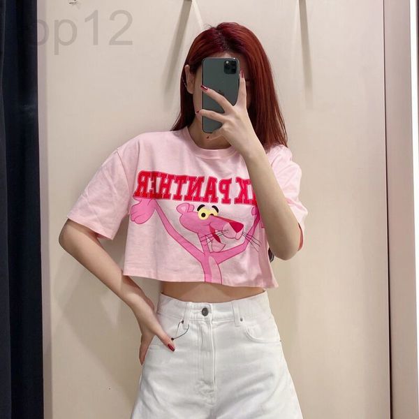 women's t-shirt designer 2022 thailand za jiaxia new women's dress pink leopard print short print t-shirt sleeve top, White
women's t-shirt designer 2022 thailand za jiaxia new women's dress pink leopard print short print t-shirt sleeve top, White