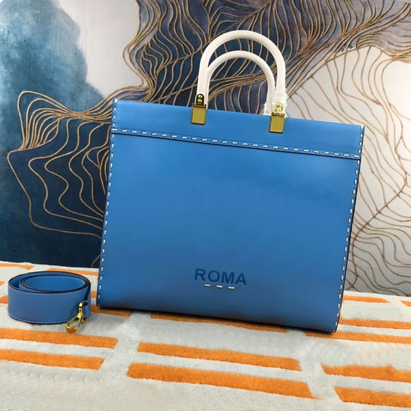 sunshine tote bag blue leather handbags shoulder shopping bags women large capacity hand woven suture metal hardware removable shoulder stra
sunshine tote bag blue leather handbags shoulder shopping bags women large capacity hand woven suture metal hardware removable shoulder stra