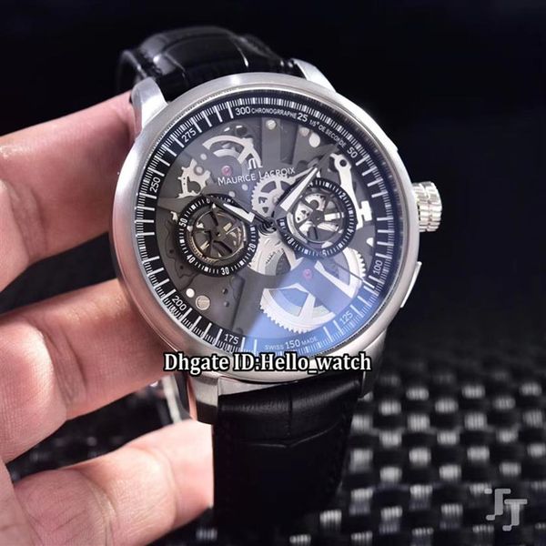 brand 45mm maurice lacroix masterpiece mp7128-ss001-000 skeleton black dial quartz chronograph mens watch silver case leather stra2698, Slivery;brown
brand 45mm maurice lacroix masterpiece mp7128-ss001-000 skeleton black dial quartz chronograph mens watch silver case leather stra2698, Slivery;brown