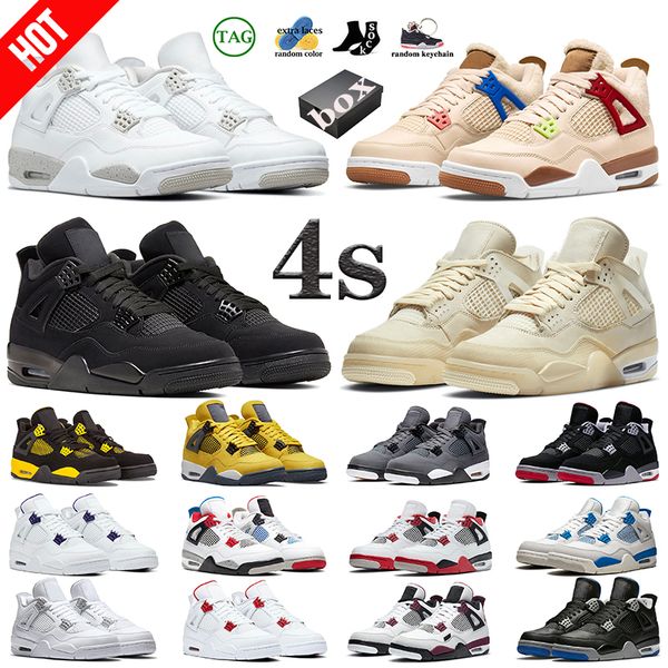 boots 4 4s women men basketball shoes black cat bred sail fire red thunder white oreo university blue cool grey neon wild things diy sports
boots 4 4s women men basketball shoes black cat bred sail fire red thunder white oreo university blue cool grey neon wild things diy sports