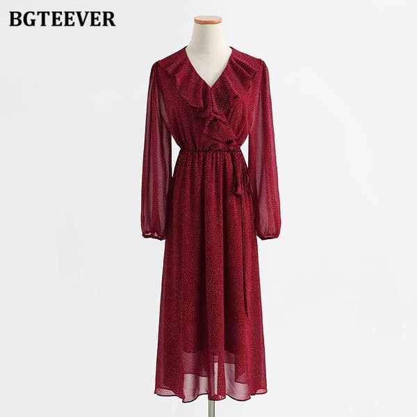 elegant v-neck ruffles ladies floral chiffon dress 2021 autumn midi vestidos full sleeve lace-up women a-line dress, Black;gray
elegant v-neck ruffles ladies floral chiffon dress 2021 autumn midi vestidos full sleeve lace-up women a-line dress, Black;gray