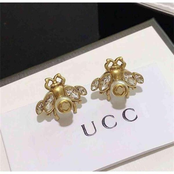 70% off s in factory stores 21-year new double-g bee earrings are the same as original2570, Golden
70% off s in factory stores 21-year new double-g bee earrings are the same as original2570, Golden