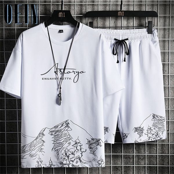oein men s shorts sets fashion streetwear printing t shirts sports suits summer casual men clothing tracksuits 220706, Gray
oein men s shorts sets fashion streetwear printing t shirts sports suits summer casual men clothing tracksuits 220706, Gray