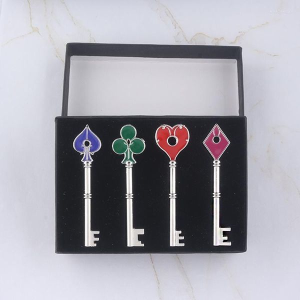 keychains 4pcs residents evils remake rpd precinct keys set raccoon city station spade club heart keychain men holder collection e3777634, Silver
keychains 4pcs residents evils remake rpd precinct keys set raccoon city station spade club heart keychain men holder collection e3777634, Silver