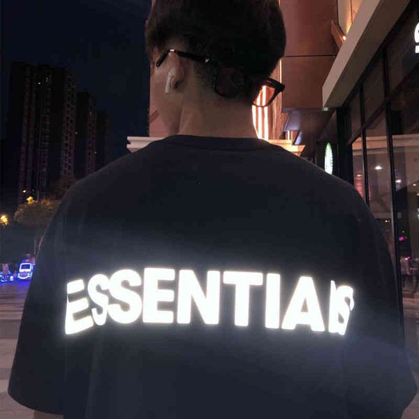 sentials multi thread fog reflective letter short sleeve t-shirt tide br high street loose men women lovers halfeuropean american fashion al, White
sentials multi thread fog reflective letter short sleeve t-shirt tide br high street loose men women lovers halfeuropean american fashion al, White