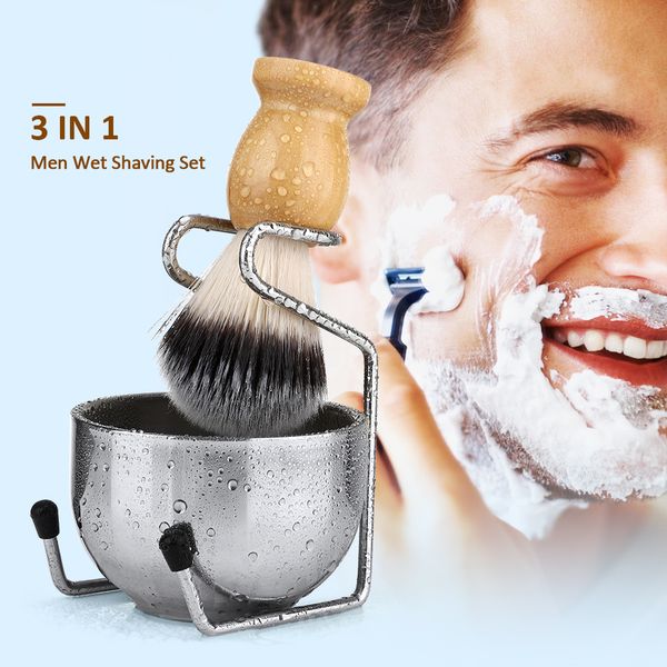 3 in 1 shaving set shaving brush badger hair 26mm wood handle clear acrylic stand stainless steel bowl for men wet shaving giftn
3 in 1 shaving set shaving brush badger hair 26mm wood handle clear acrylic stand stainless steel bowl for men wet shaving giftn