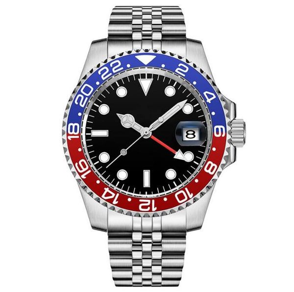 classic business men's automatic mechanical 41mm watch stainless steel blue black ceramic sapphire glass super luminous watch gift, Slivery;brown
classic business men's automatic mechanical 41mm watch stainless steel blue black ceramic sapphire glass super luminous watch gift, Slivery;brown