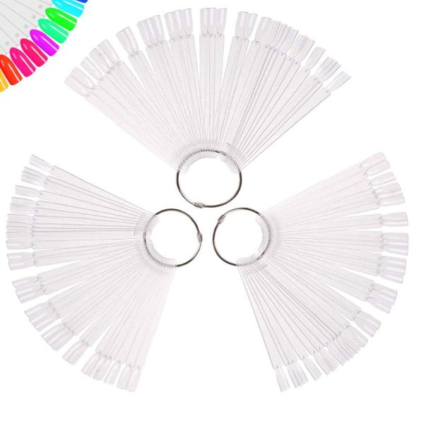 set of 50pcs clear nail tip display with ring fan shape nail art polish displaying board practice color showing stand
set of 50pcs clear nail tip display with ring fan shape nail art polish displaying board practice color showing stand