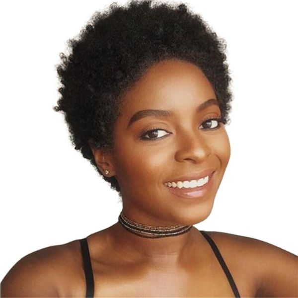 celebrity afro kinky curly short machine made human hair wigs curl glueless bob brazilian none lace front wigs, Black;brown
celebrity afro kinky curly short machine made human hair wigs curl glueless bob brazilian none lace front wigs, Black;brown