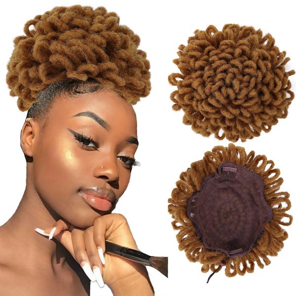 accessories 8" afro puff drawstring ponytail hair extensions synthetic afro bun hair piece for black women kinky curly updo afro bun cos, Silver
accessories 8" afro puff drawstring ponytail hair extensions synthetic afro bun hair piece for black women kinky curly updo afro bun cos, Silver