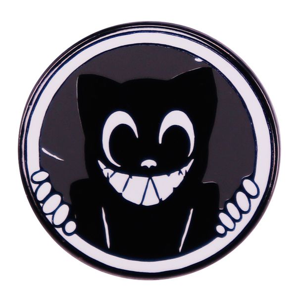 cartoon cat badge thriller horror cat brooch video game pin, Blue
cartoon cat badge thriller horror cat brooch video game pin, Blue