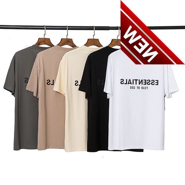 fog essentials double thread back film letter short sleeved t-shirt fashion brand men's and women's bottom shirt, White;black
fog essentials double thread back film letter short sleeved t-shirt fashion brand men's and women's bottom shirt, White;black