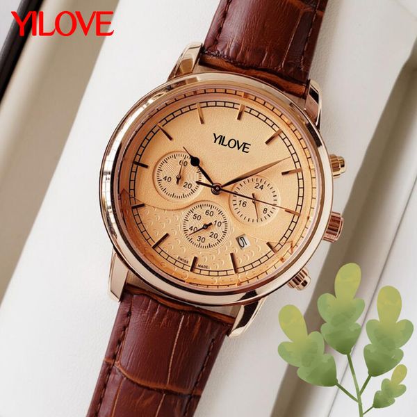 vintage style gentleman men's watch round gold/silver stainless steel quartz trend movement clock calendar multifunction outdoor sports, Slivery;brown 
vintage style gentleman men's watch round gold/silver stainless steel quartz trend movement clock calendar multifunction outdoor sports, Slivery;brown