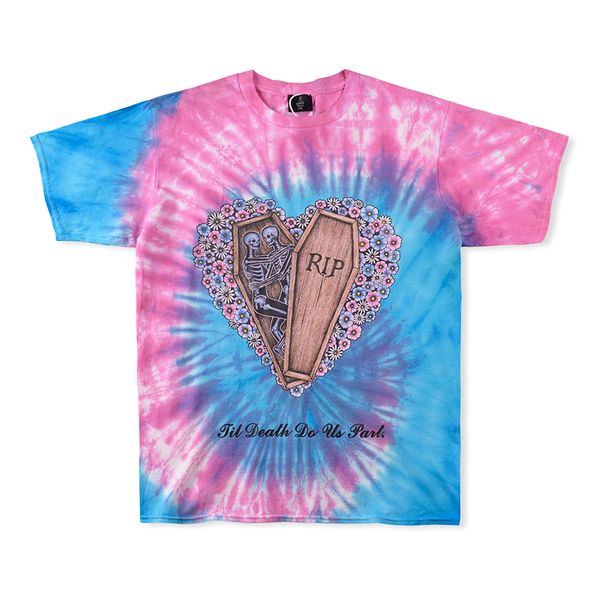 short sleeve t shirt tie dye print 11 t-shirts hip hop fashion tshirts tee, White;black
short sleeve t shirt tie dye print 11 t-shirts hip hop fashion tshirts tee, White;black