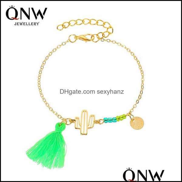 link chain creative bracelet cactus plant tassel female cross-border selling jewelry drop delivery 2021 bracelets sexyhanz dh1ha, Black
link chain creative bracelet cactus plant tassel female cross-border selling jewelry drop delivery 2021 bracelets sexyhanz dh1ha, Black