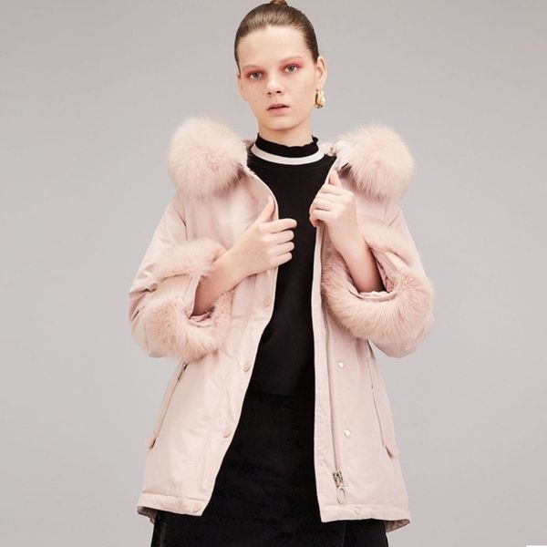 big real fur collar winter white duck down jacket hooded warm down parkas female loose puffer jacket windproof coat y201026, Black
big real fur collar winter white duck down jacket hooded warm down parkas female loose puffer jacket windproof coat y201026, Black