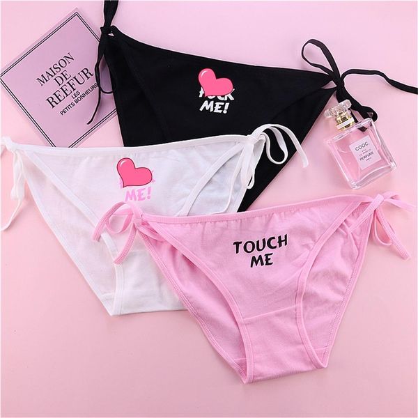 black and white underwear panties women with cotton fat times bikini t101, Black;pink
black and white underwear panties women with cotton fat times bikini t101, Black;pink