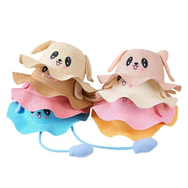 childrens sun hat summer sunscreen straw hats ear moving bunny cosplay party holiday rabbit 4-12 years and adult, Yellow
childrens sun hat summer sunscreen straw hats ear moving bunny cosplay party holiday rabbit 4-12 years and adult, Yellow