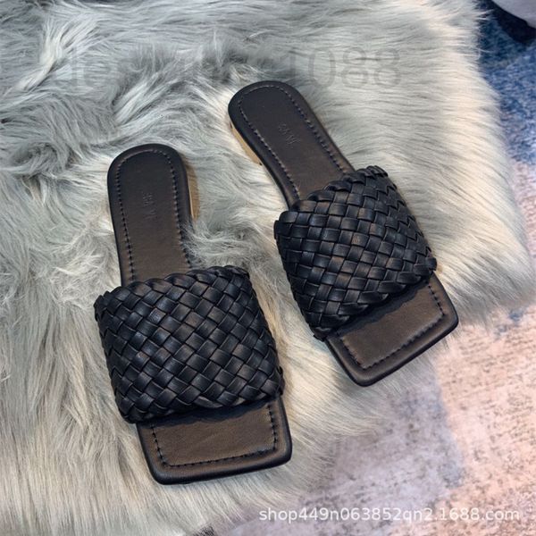 sandals designer b home net red woven flat slippers 2022 spring and summer new square head interwoven women's shoes for bedroom i65r, Black
sandals designer b home net red woven flat slippers 2022 spring and summer new square head interwoven women's shoes for bedroom i65r, Black