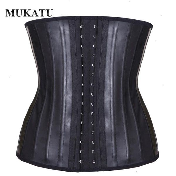 latex waist trainer corset belly slim belt body shaper modeling strap 25 steel boned cincher gaine amincissante, Black;white
latex waist trainer corset belly slim belt body shaper modeling strap 25 steel boned cincher gaine amincissante, Black;white