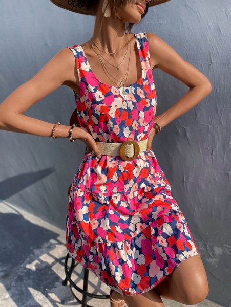 allover floral babydoll dress without belt t3sp#, Black;gray
allover floral babydoll dress without belt t3sp#, Black;gray