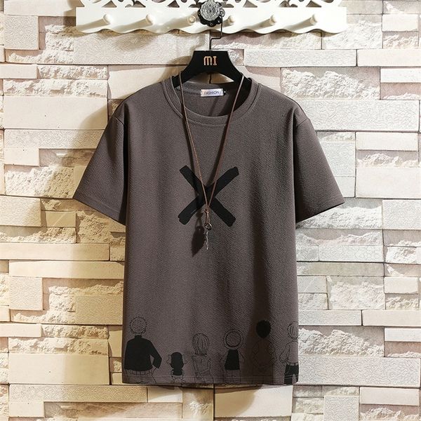 short sleeve t shirt men summer tshirt tees classic brand fashion clothes plus size m 5xl o neck 220624, White;black
short sleeve t shirt men summer tshirt tees classic brand fashion clothes plus size m 5xl o neck 220624, White;black