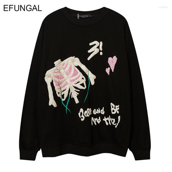 men's hoodies & sweatshirts vintage sweatshirt hip hop hoodie men graffiti skeleton print crewneck pullover fashion streetwear y2k hara, Black
men's hoodies & sweatshirts vintage sweatshirt hip hop hoodie men graffiti skeleton print crewneck pullover fashion streetwear y2k hara, Black